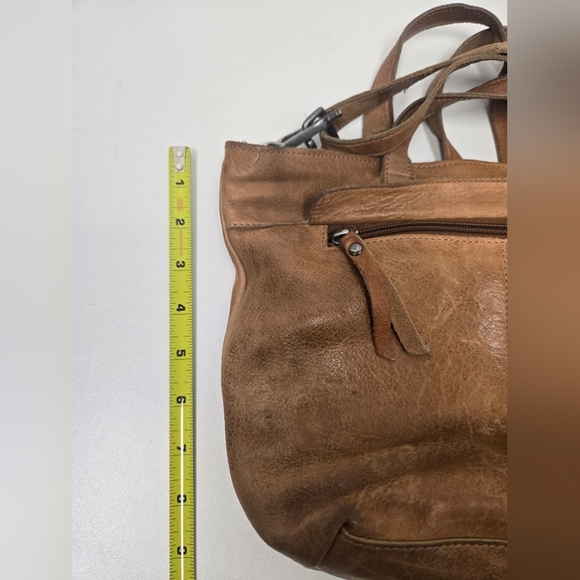 Latico New Jersey USA Leather Crossbody Tote Purse – Tan - Picture 11 of 11